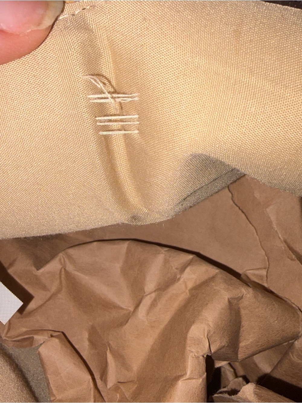 Paper Straw Top-Handle Bag in Tan - Picture 2 of 14
